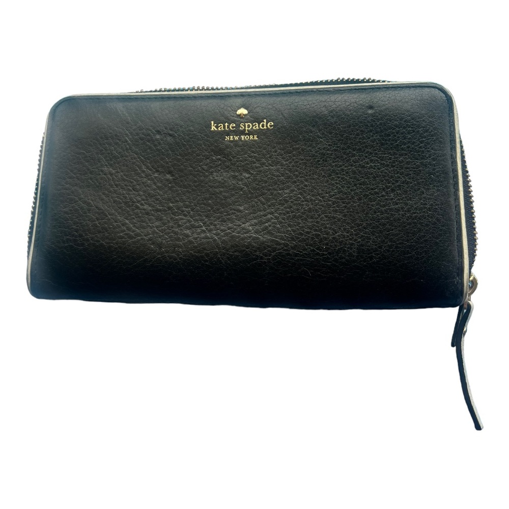 EUC BLACK KATE SPADE WALLET